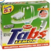 MADEL - TABS LIMONE 5IN1 16PZ LAVASTOVIGLIE 320GR