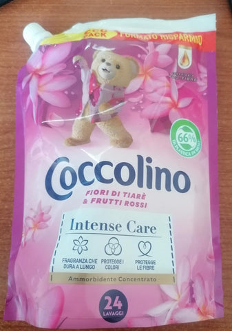 COCCOLINO AMMORBIDENTE FIORI DI TIARRE'E FRUTTI ROSSI (24LAVAGGI) 600ML