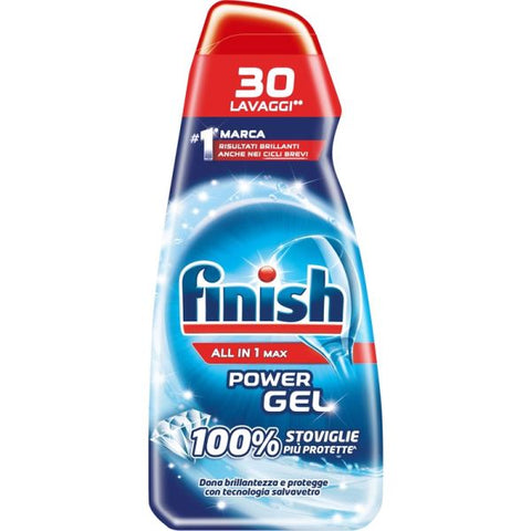 FINISH POWER GEL LIQ. 600ML 30LAVAGGI