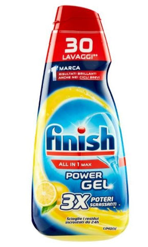 FINISH( GEL TUTTO IN UNO 600 ML  30 LAV.LIMONE )