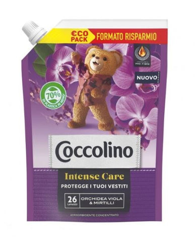 COCCOLINO - (ECO RICARICA AMM.ORCHIDEA/MIRTILLI 26LAV.600ML)