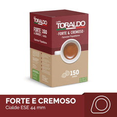 150 Cialde Toraldo - Miscela Forte e Cremoso MAXI