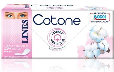 LINES COTONE (24PZ PROTEGGISLIP DISTESI )