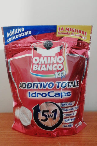 OMINO BIANCO ADDITIVO TOTALE IDROCAPS (5IN1) 12CAPS (240G)