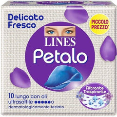 LINES PETALO DELICATO FRESCO (10PZ LUNGO CON ALI "ULTRASOTTILE")