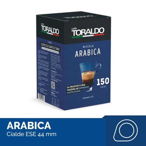 150 Cialde Toraldo - Miscela Arabica MAXI