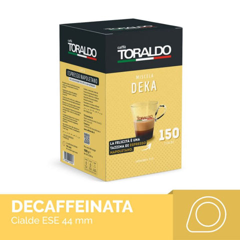 150 Cialde Toraldo- Miscela Decaffeinato MAXI