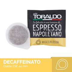 150 Cialde Toraldo- Miscela Decaffeinato MAXI