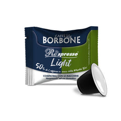 100 Capsule Borbone compatibili Nespresso miscela light