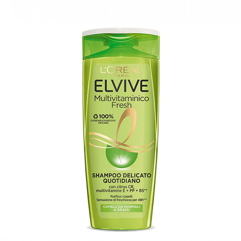 L'ORÉAL - ELVIVE SHAMPOO MULTIVITAMINICO FRESH CITRUS 400ML