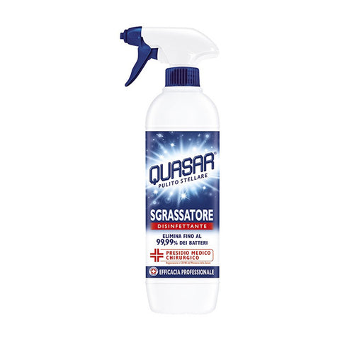 QUASAR SGRASSATORE SPRAY  DISINFETTANTE 650 ML