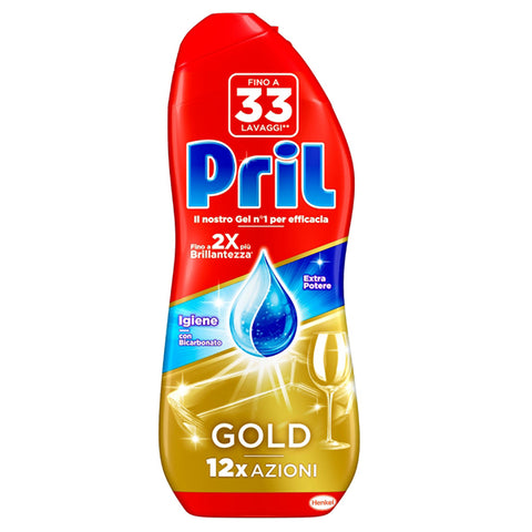 PRIL GEL IGIENE 600ML CON BICARBONATO (33 LAVAGGI)