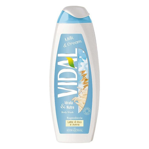 VIDAL - BAGNOSCHIUMA MILK&CREAM (LATTE DI RISO E AVENA 500ML)